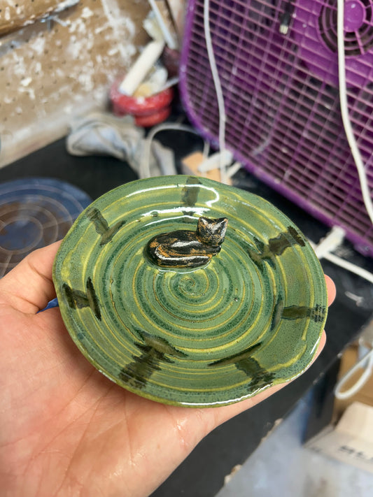 Cat Ashtray 1