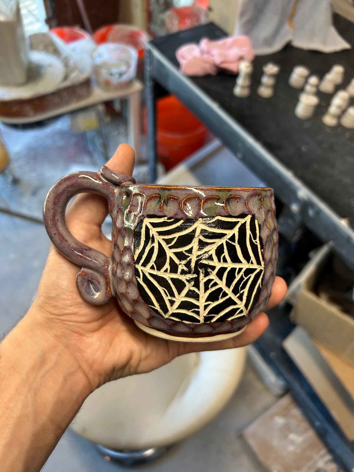 Spiderweb Mug