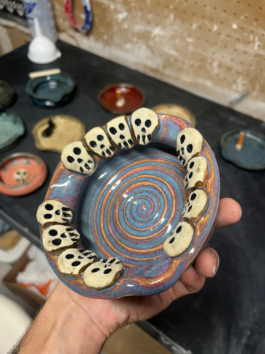Magic Skull Gala Ashtray
