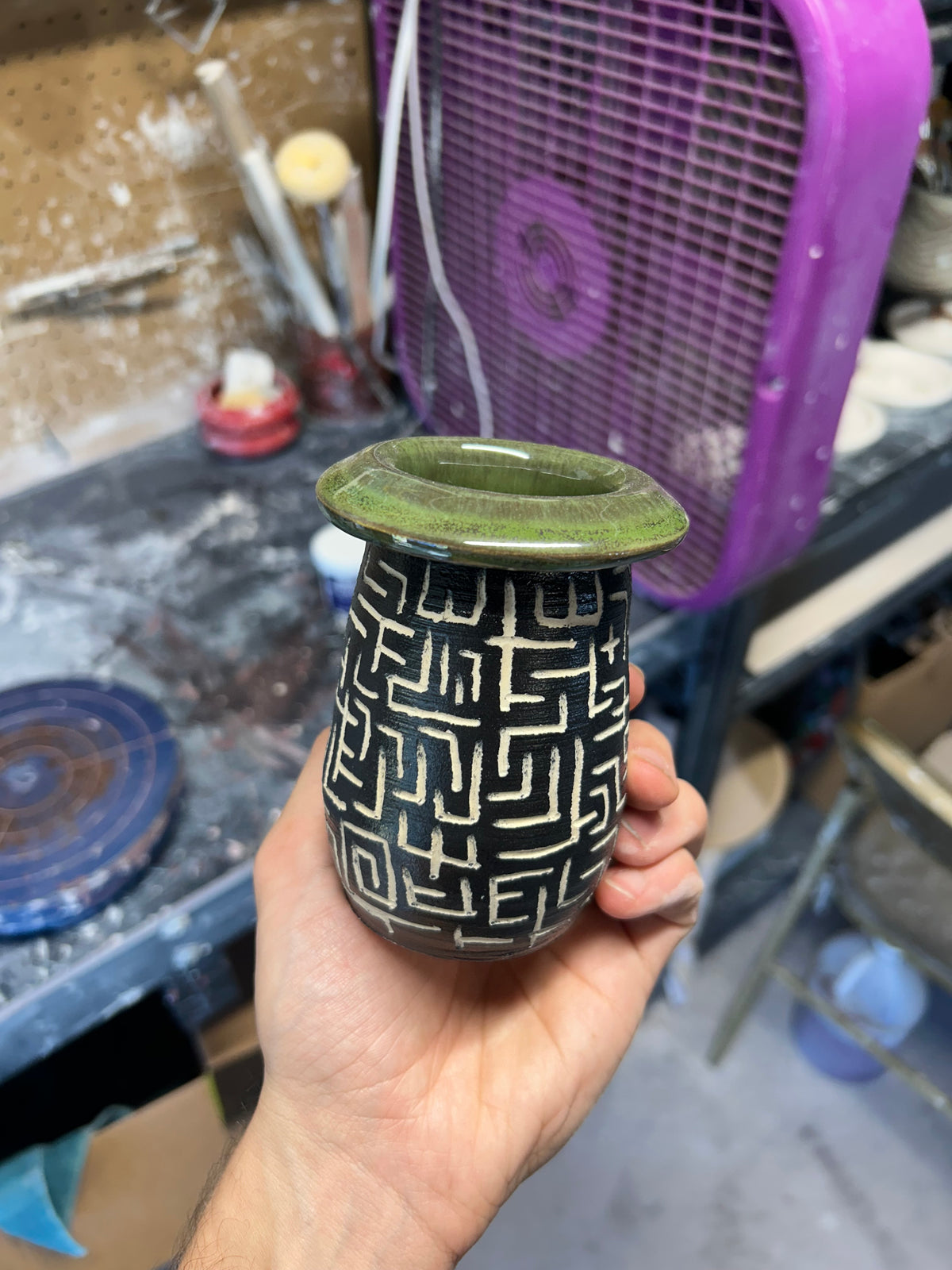 Maze Vase