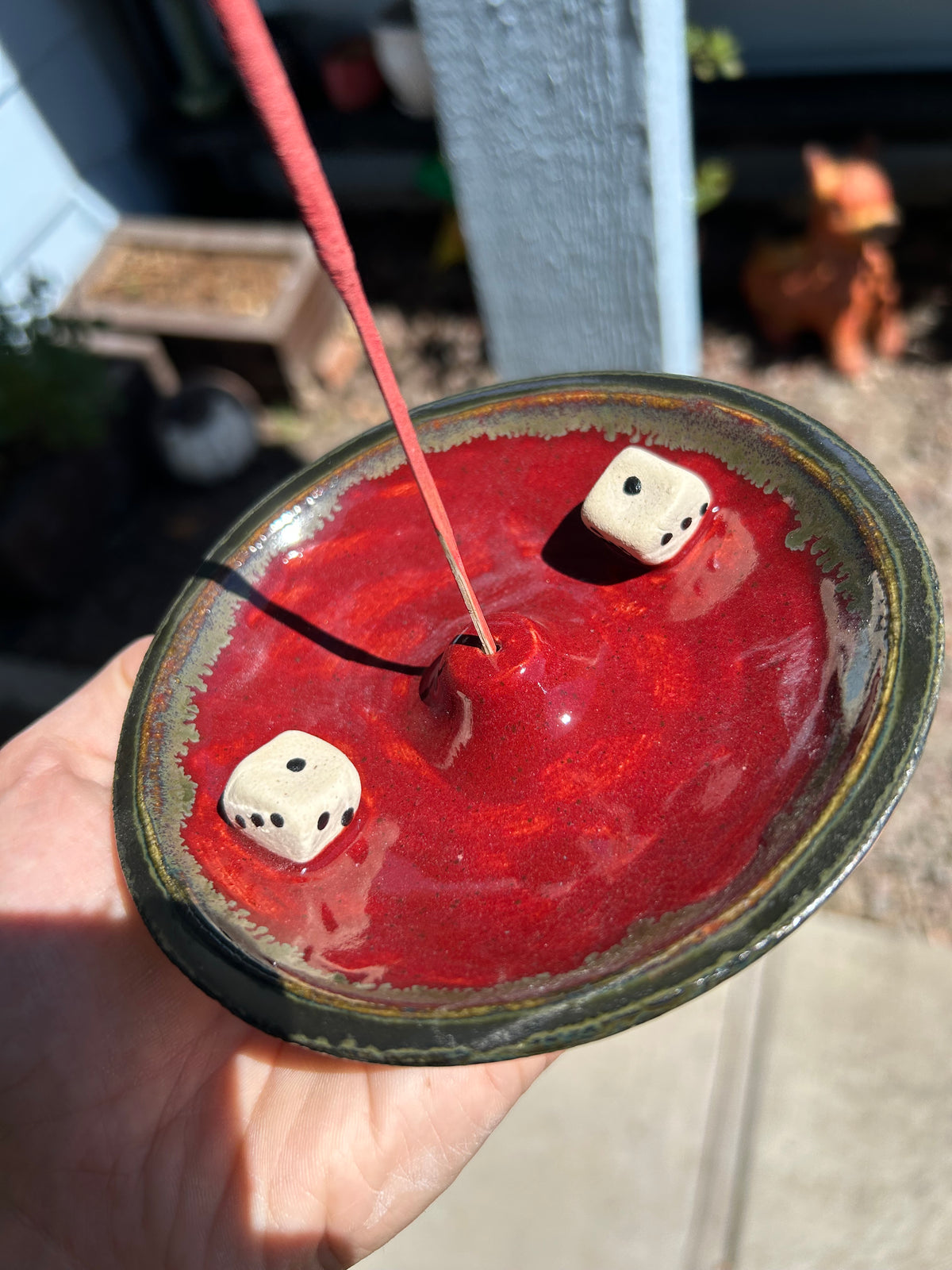 Dice Incense Holder 1