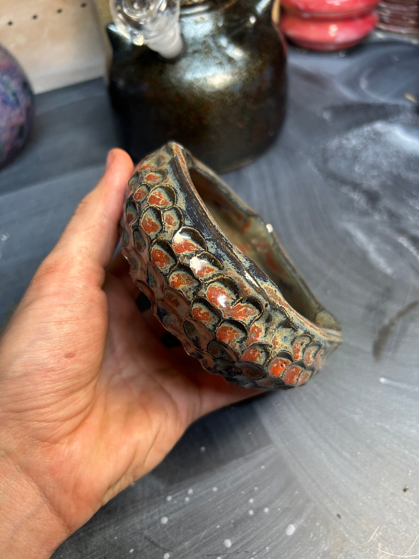 Jasper Skull Ashtray