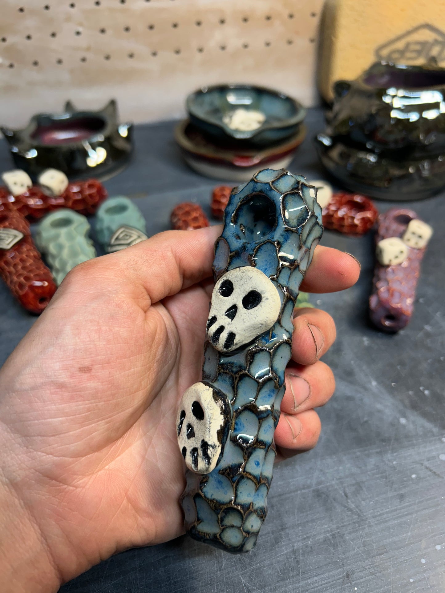 Blue Laugh Now Cry Later Pipe