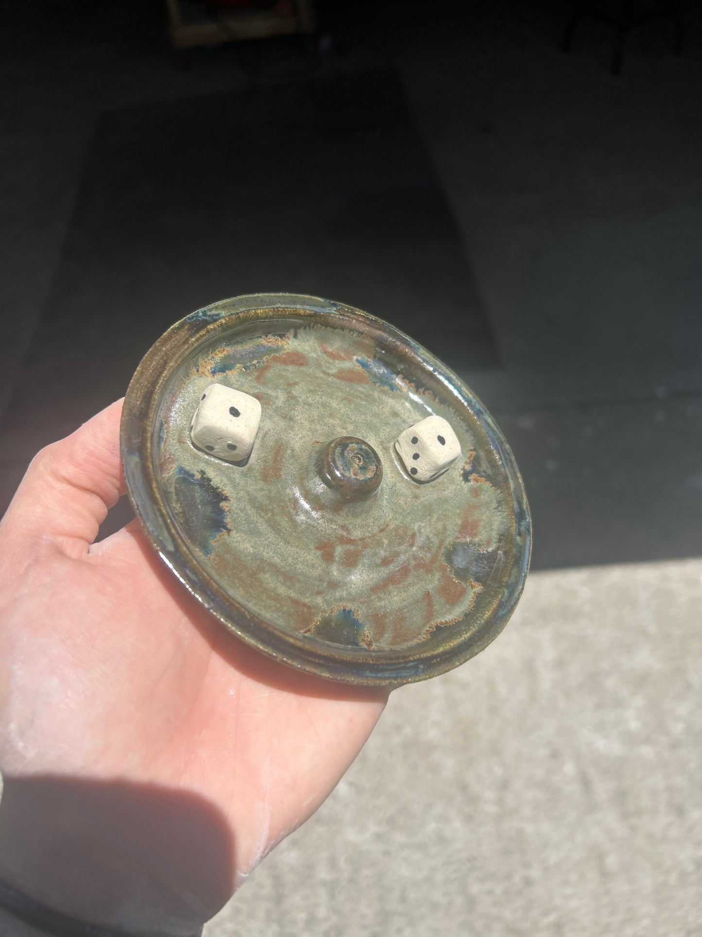 Dice Incense Holder