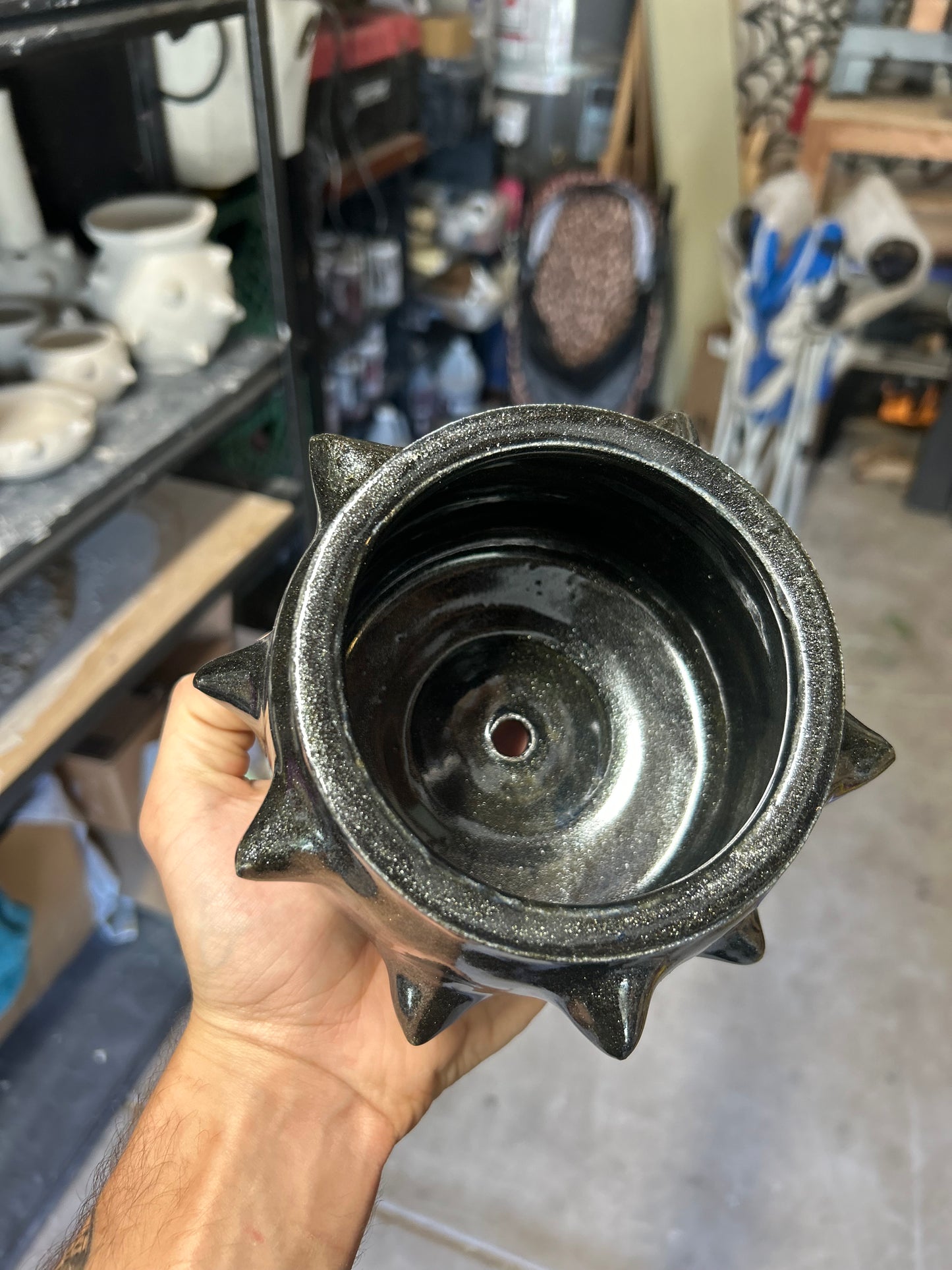 Cosmic Spiky Planter