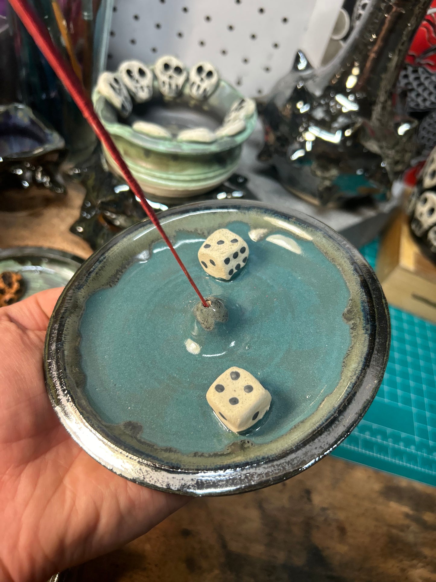 Dice Incense Holder 3