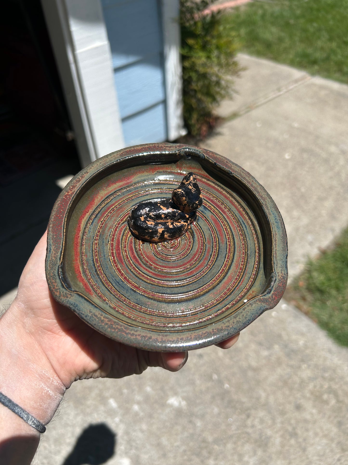 Jasper Cat Ashtray