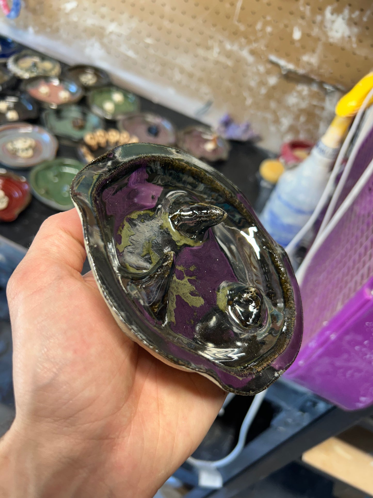 Spiral Spike Ashtray