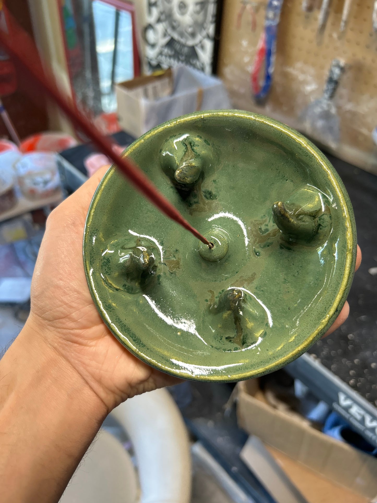 Thorny Incense Holder