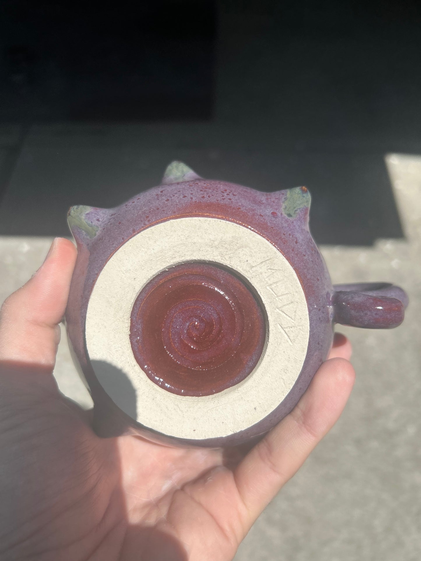 Spiky Purple Mug