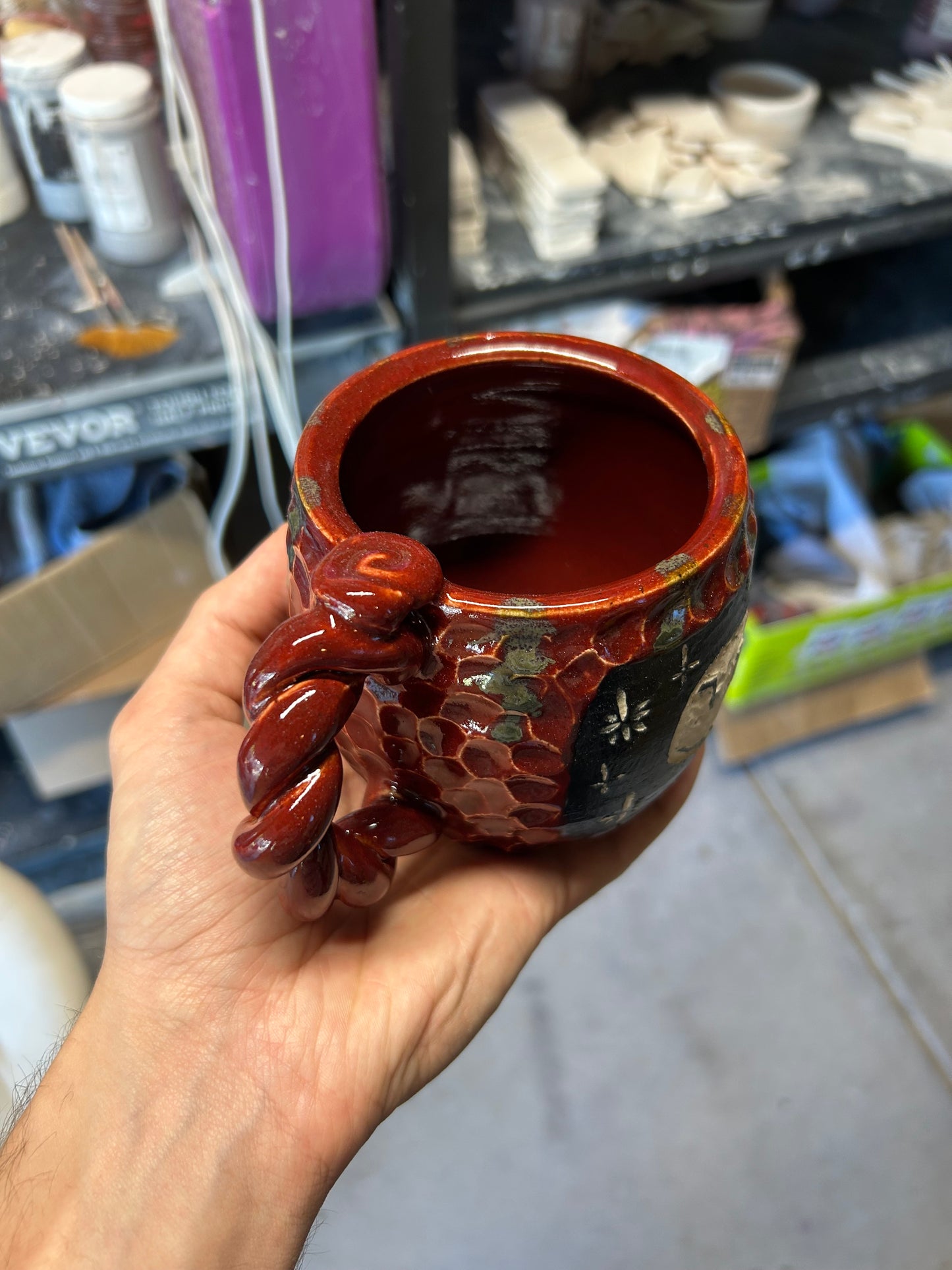 Red Skull Mug