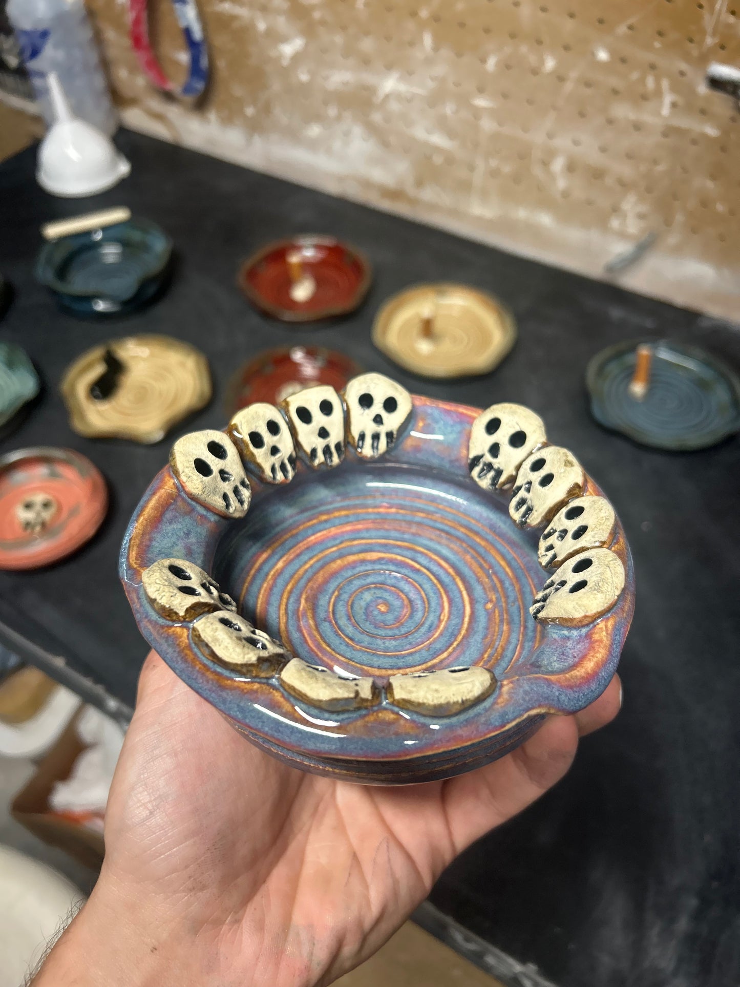 Magic Skull Gala Ashtray