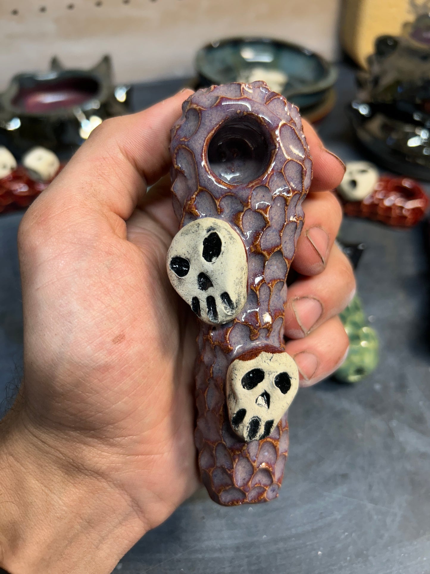 Purple Laugh Now Cry Later Pipe