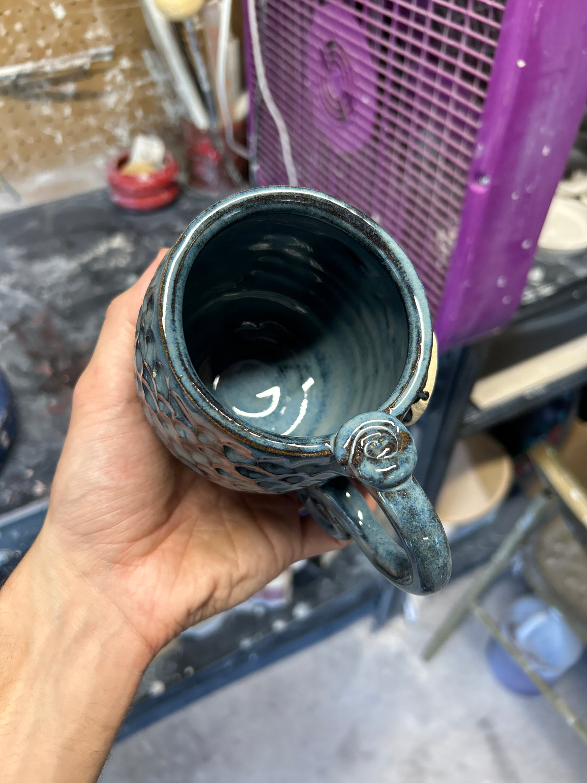 Double Skull Mug