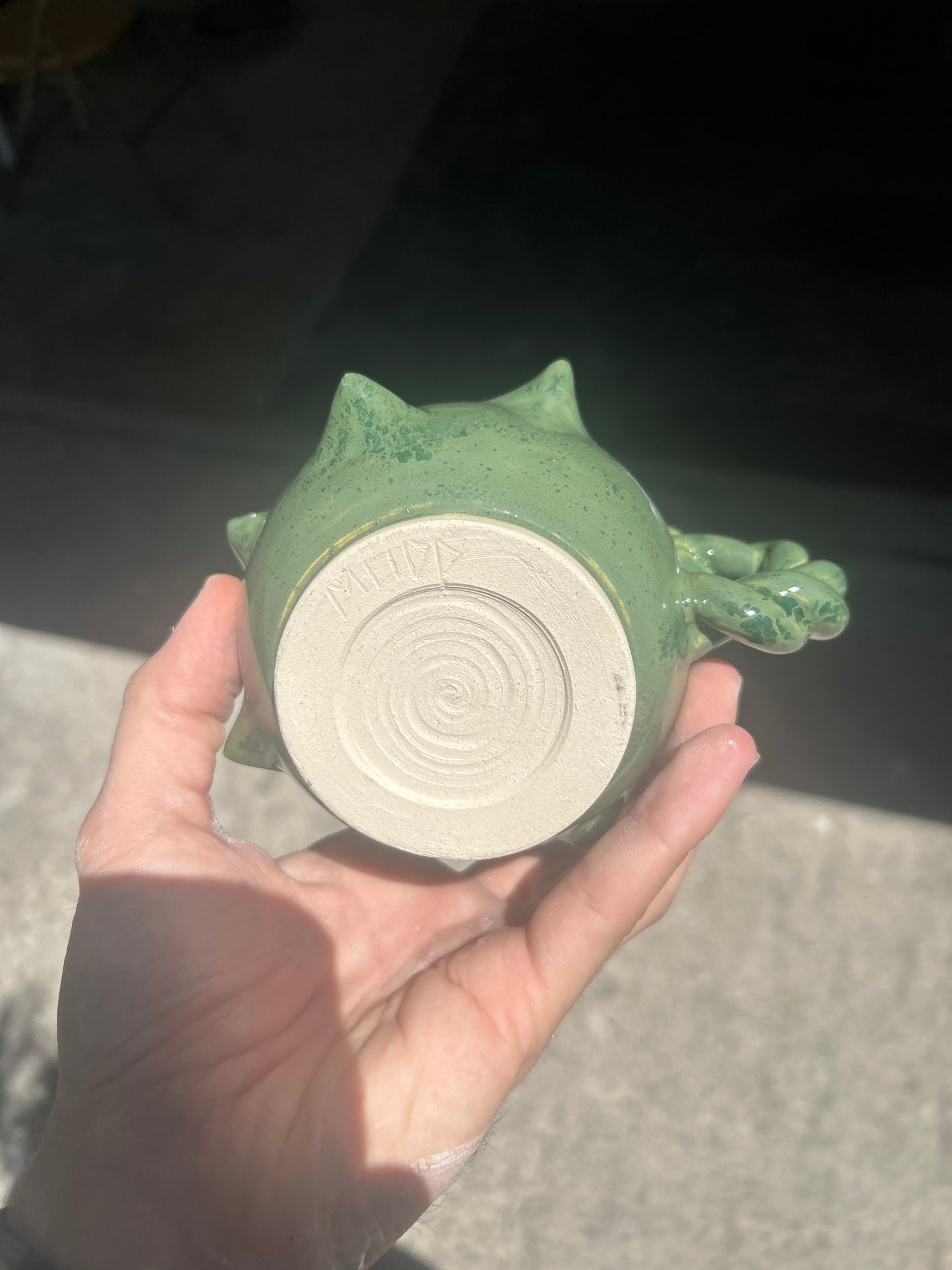 Spiky Green Mug