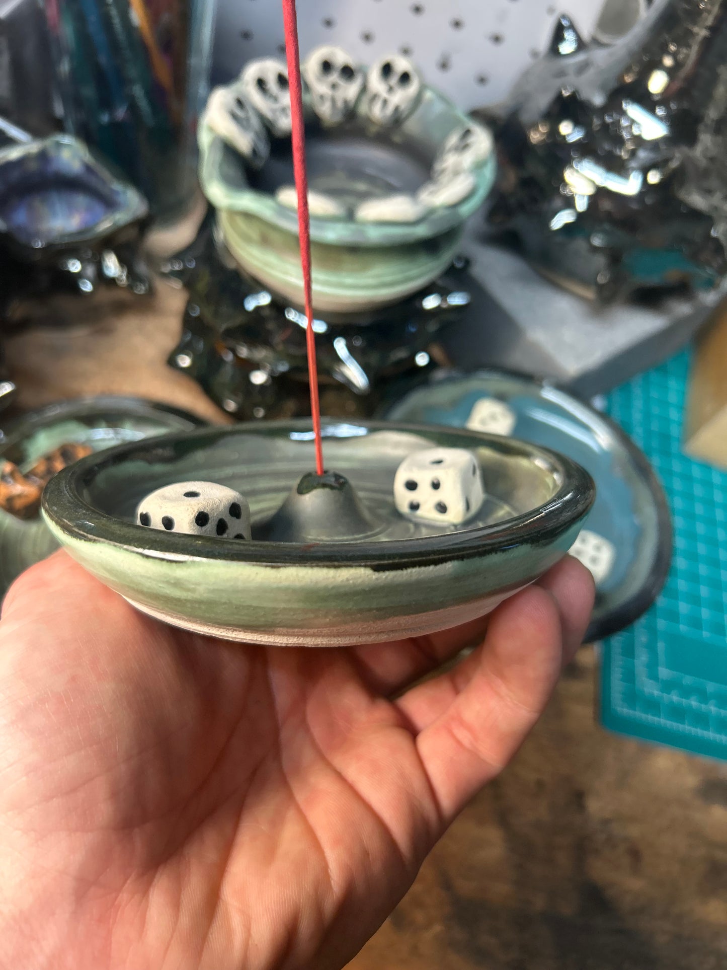 Dice Incense Holder 2