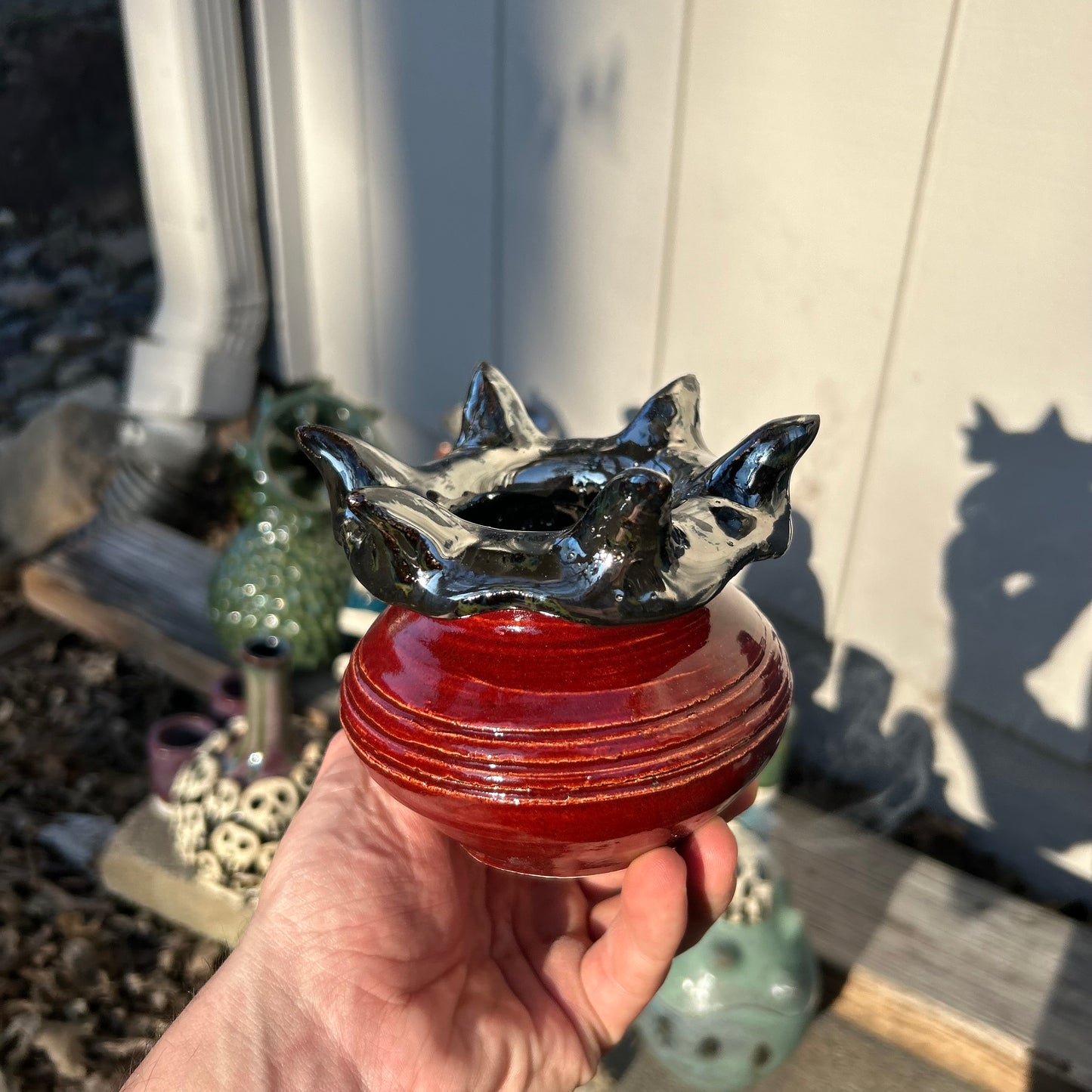 Spiky Crimson Vessel