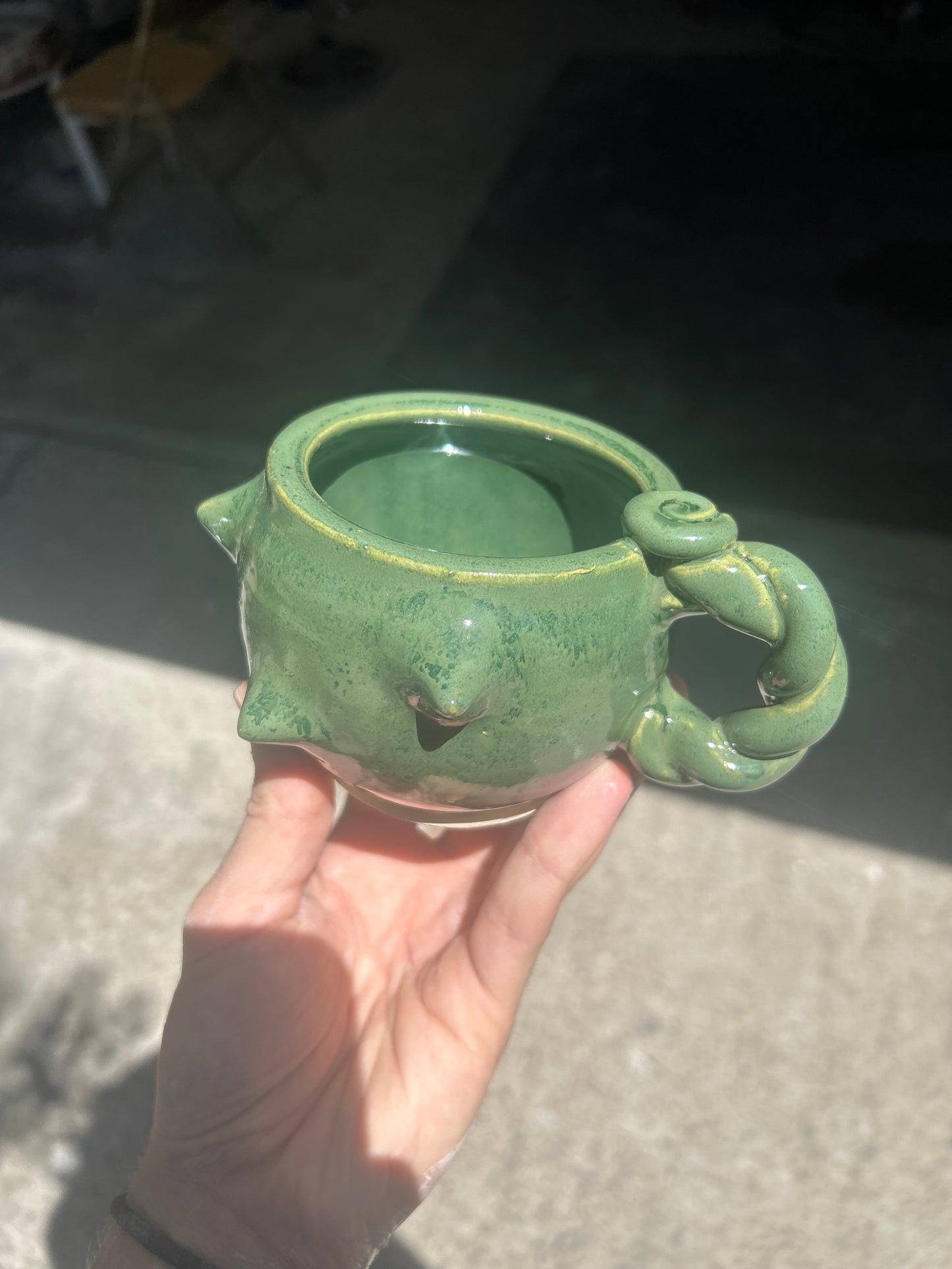 Spiky Green Mug