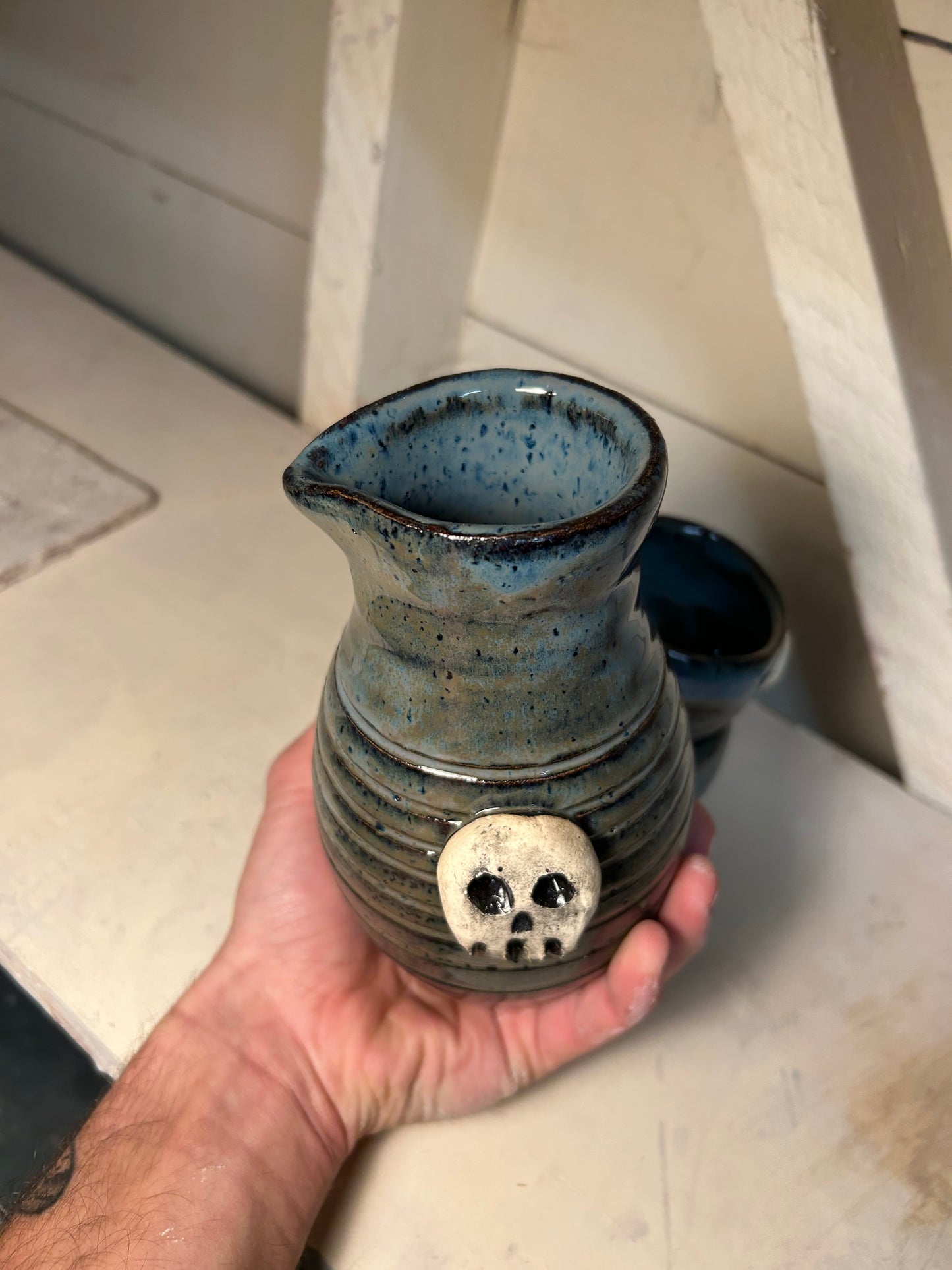 Skull Drinking Set