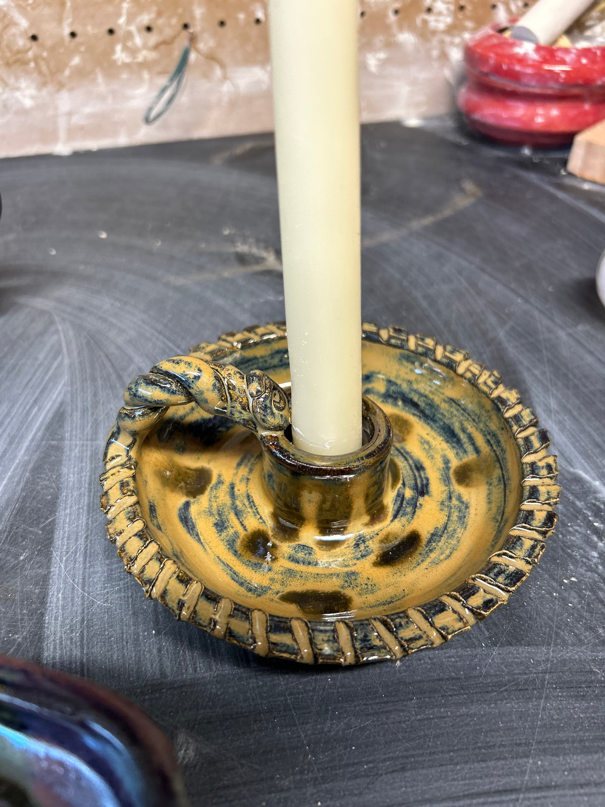 Threaded Candleholder