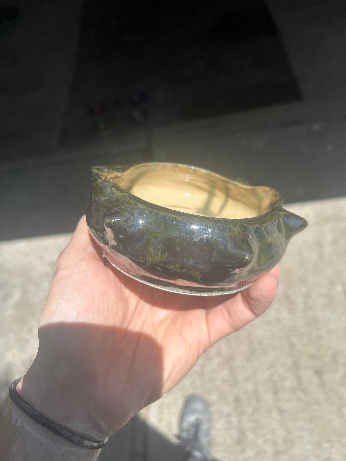 Spiky Skull Ashtray