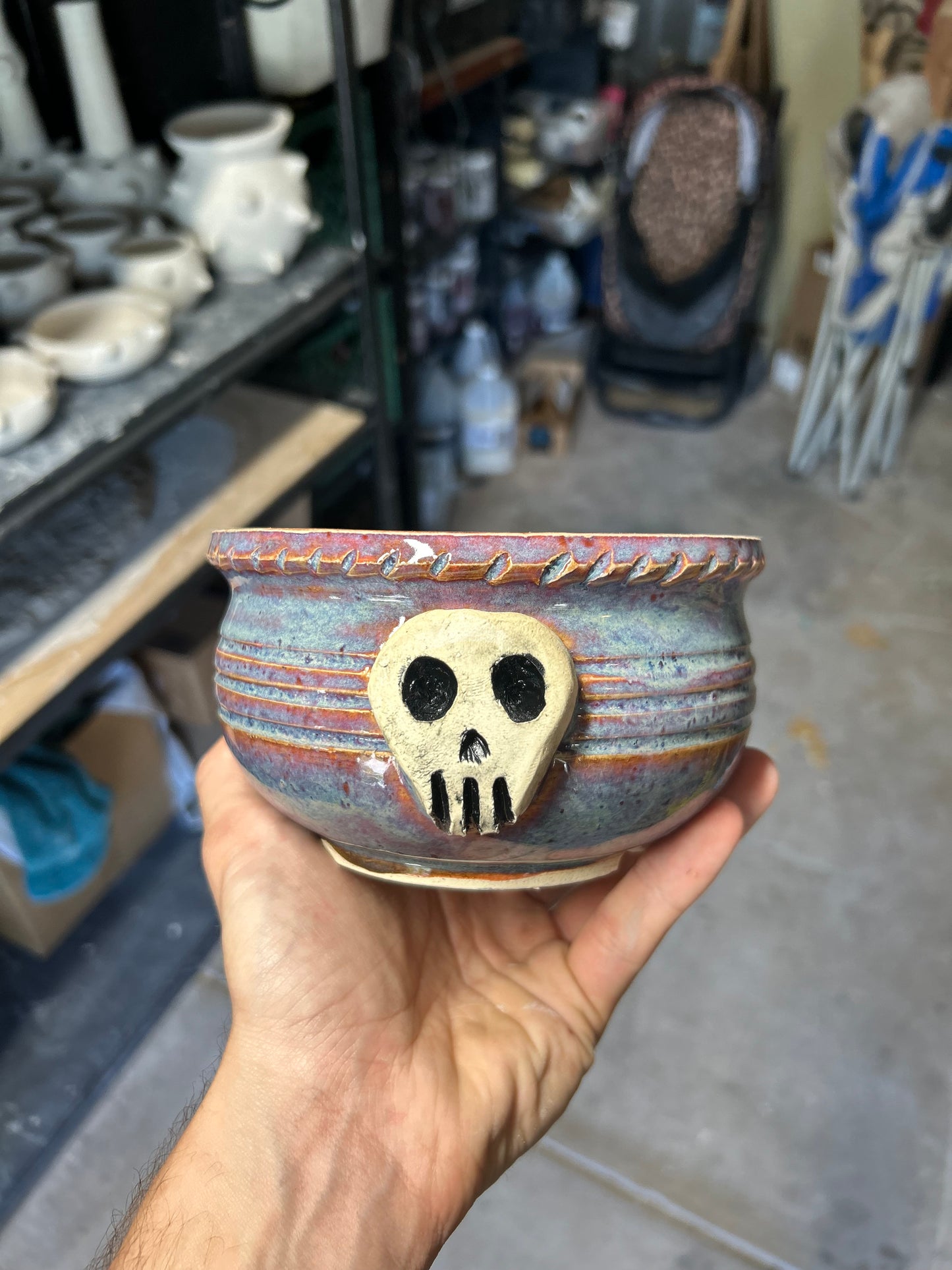 Lucid Skull Planter
