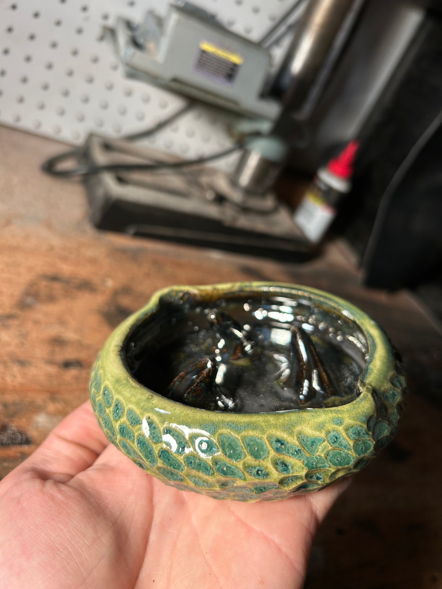 Spiral Spike Ashtray