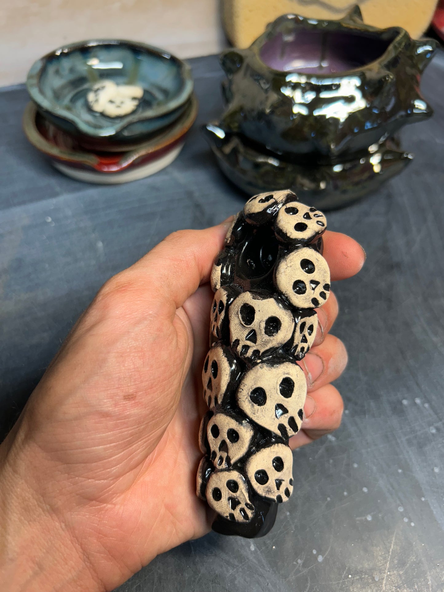 Skull Gala Pipe 3