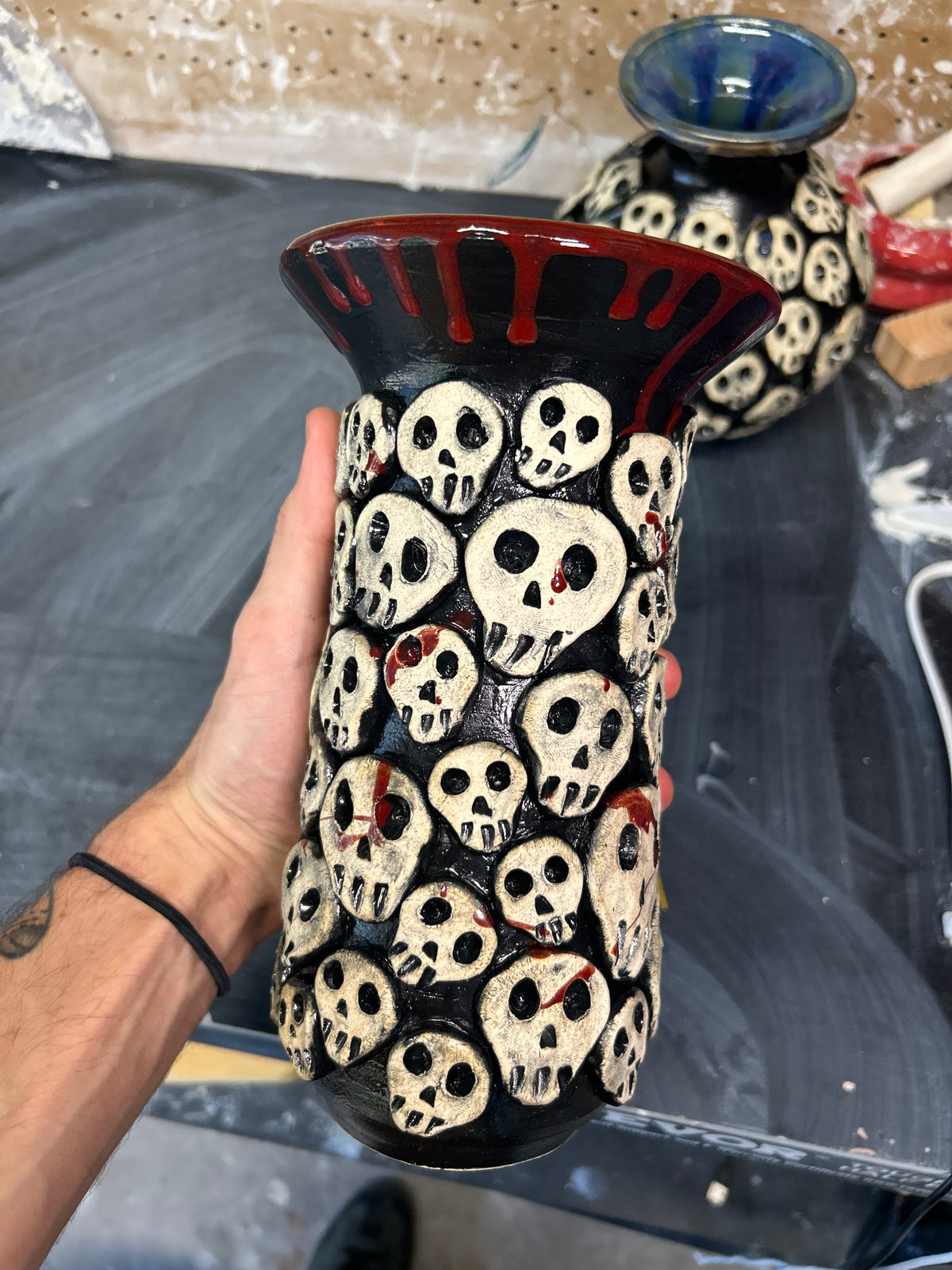 Skull Vase 1
