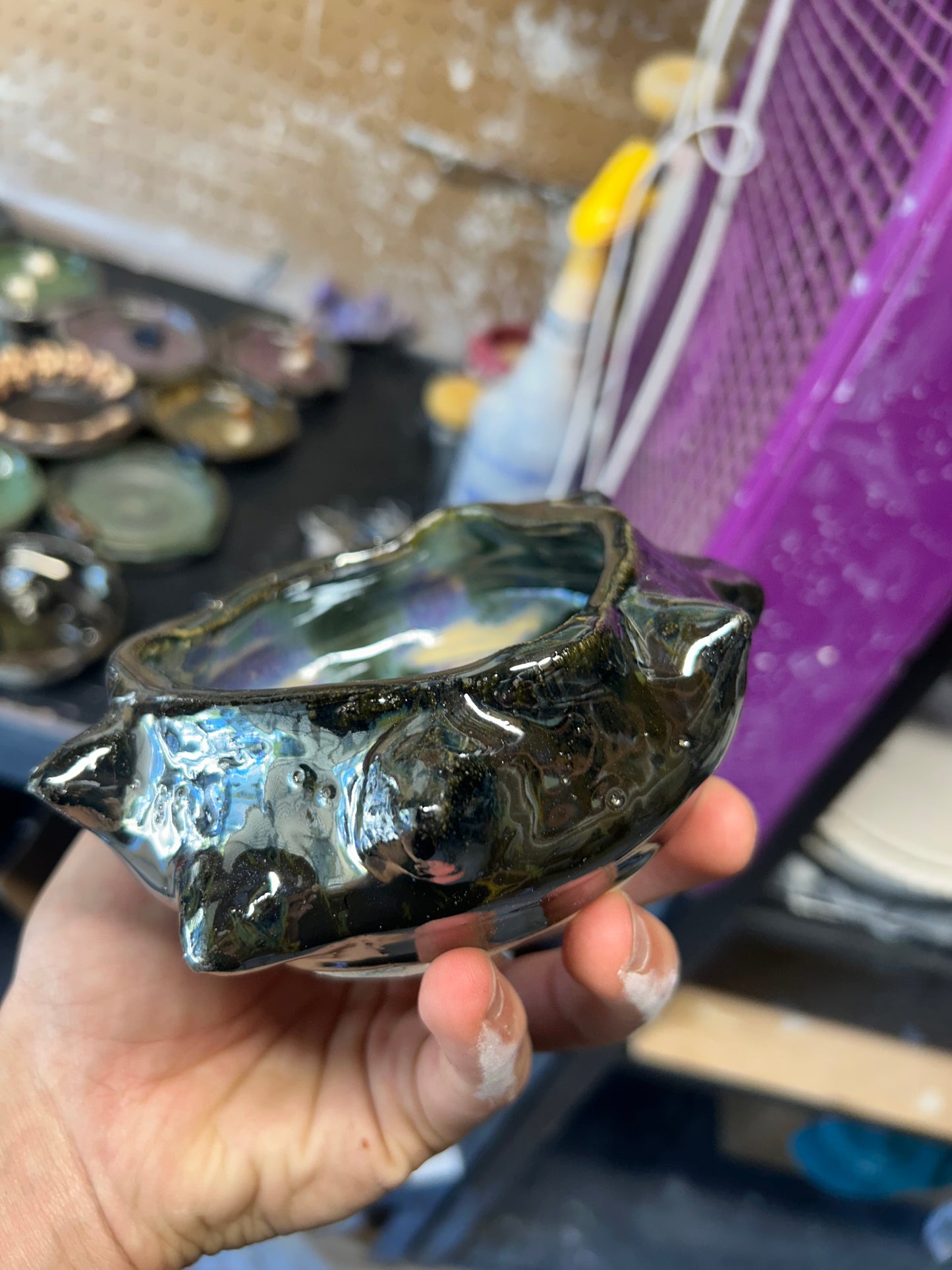 Spiky Spiral Ashtray