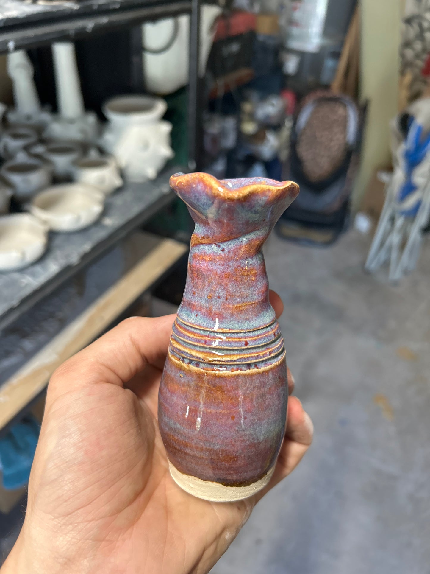 Lucid Skull Vase