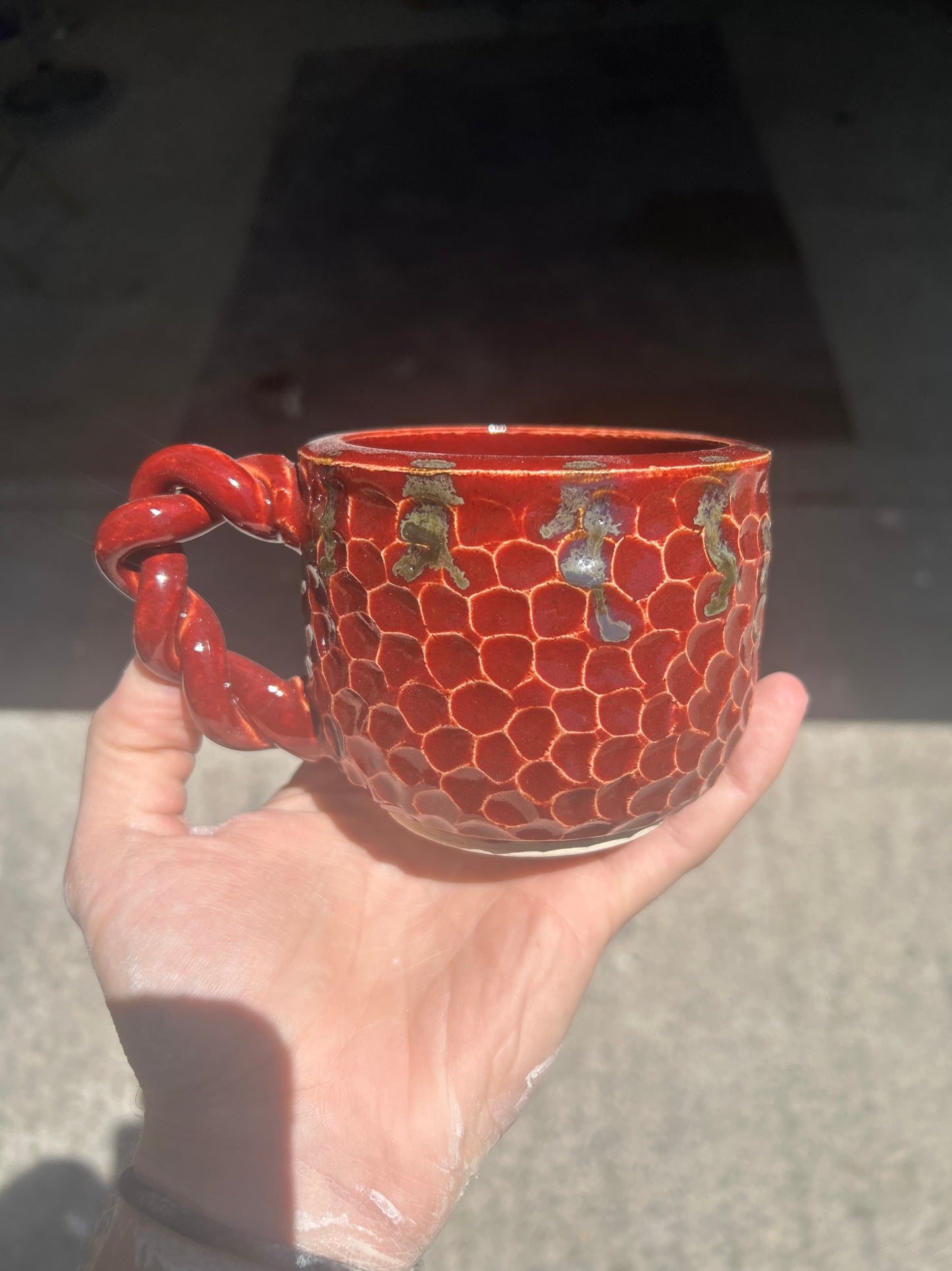 Red Skull Mug