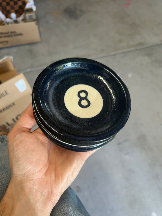 8 Ball Trinket Tray