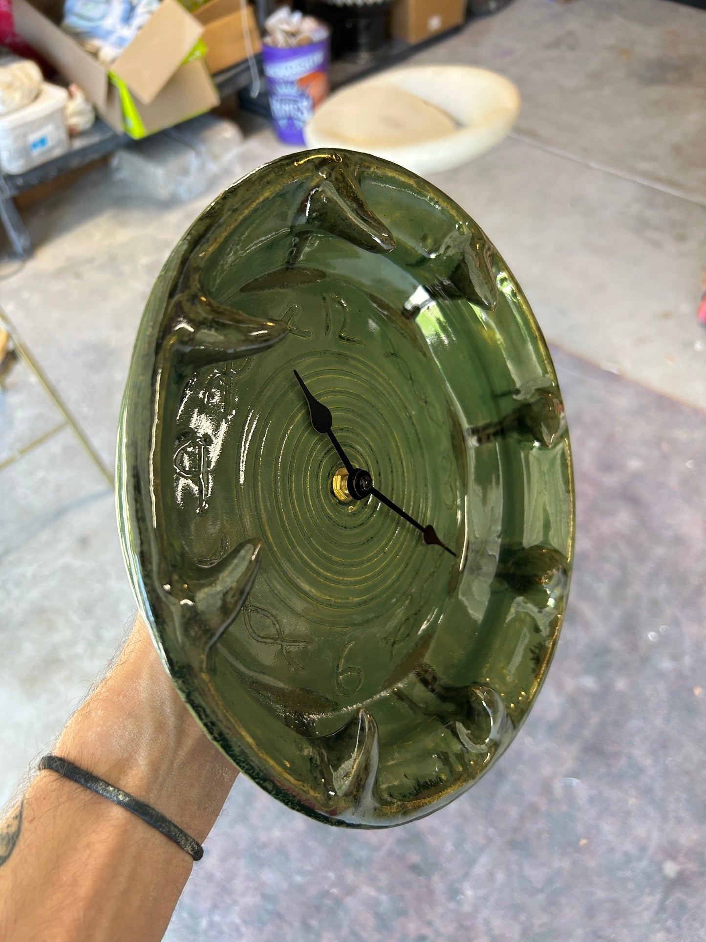 Spiral Spike Clock