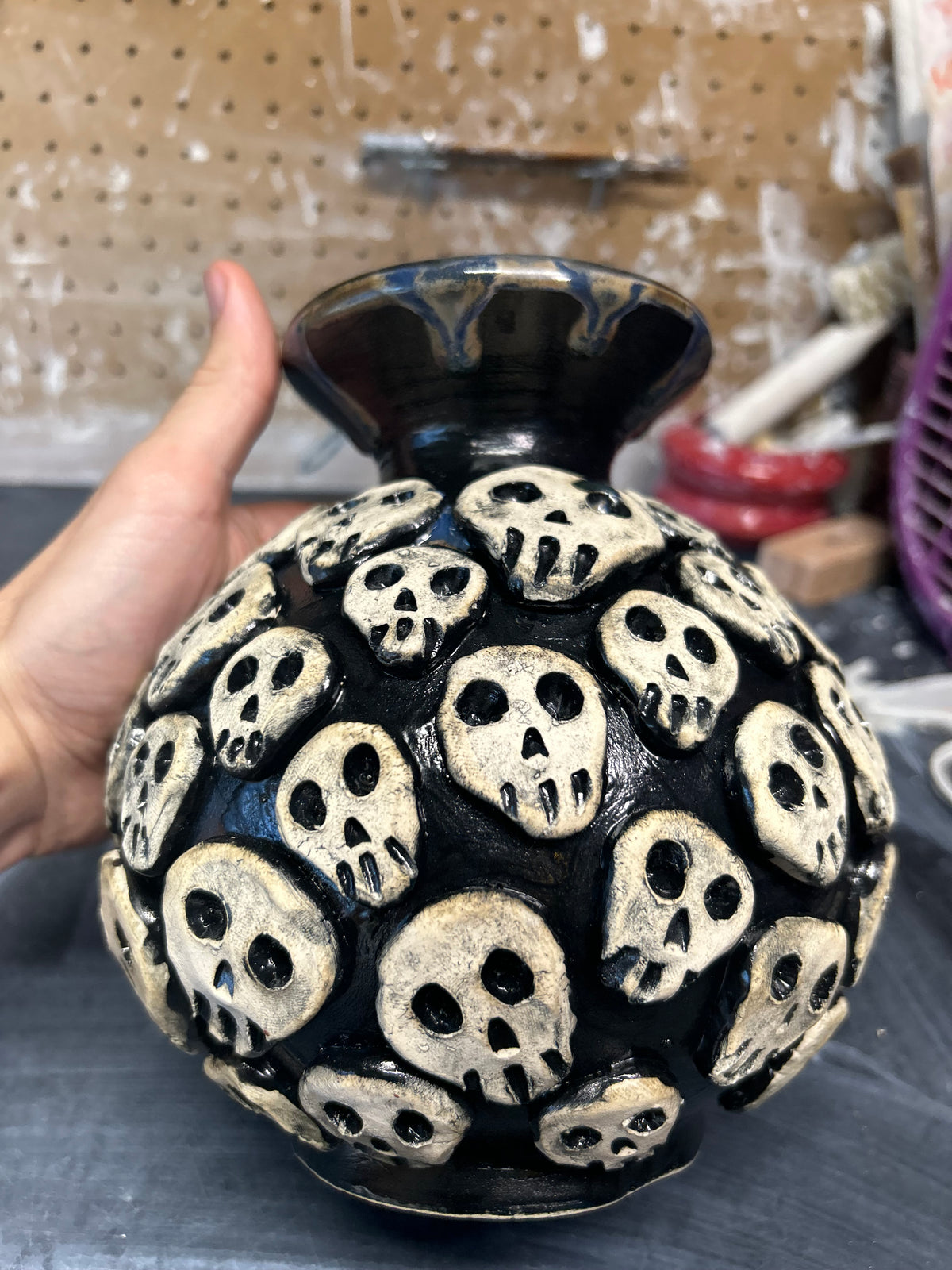 Skull Vase 2