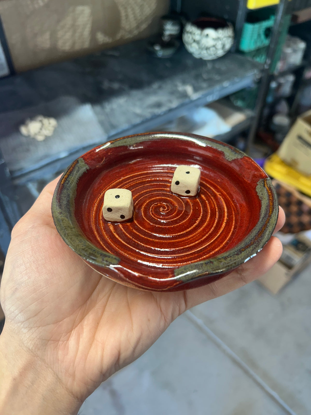 Dice Ashtray 1