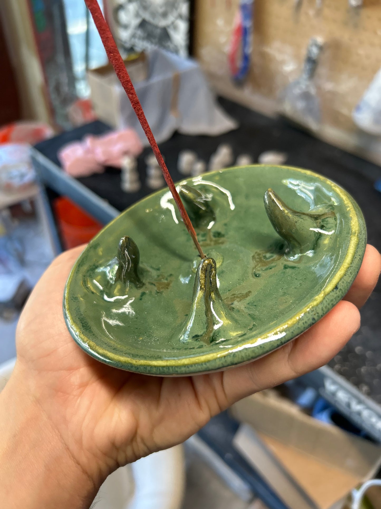 Thorny Incense Holder