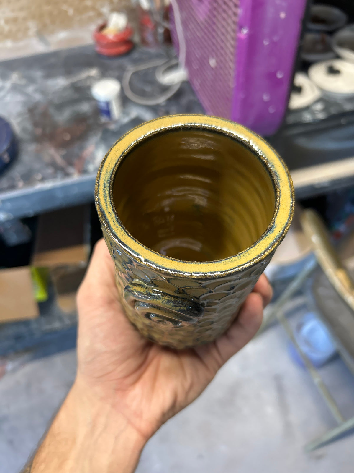 Spiral Tall Glass 2
