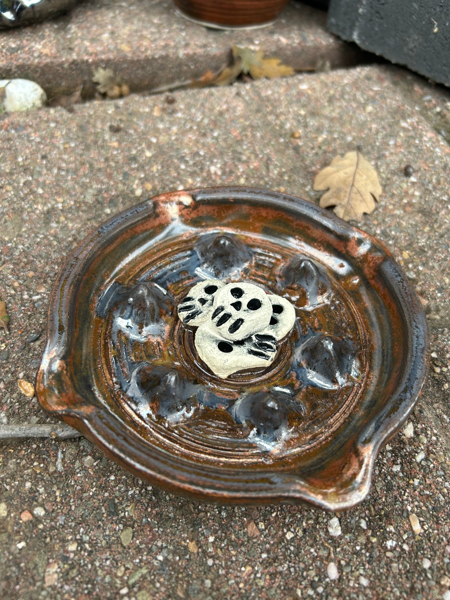 Spiky Skullstack Ashtray