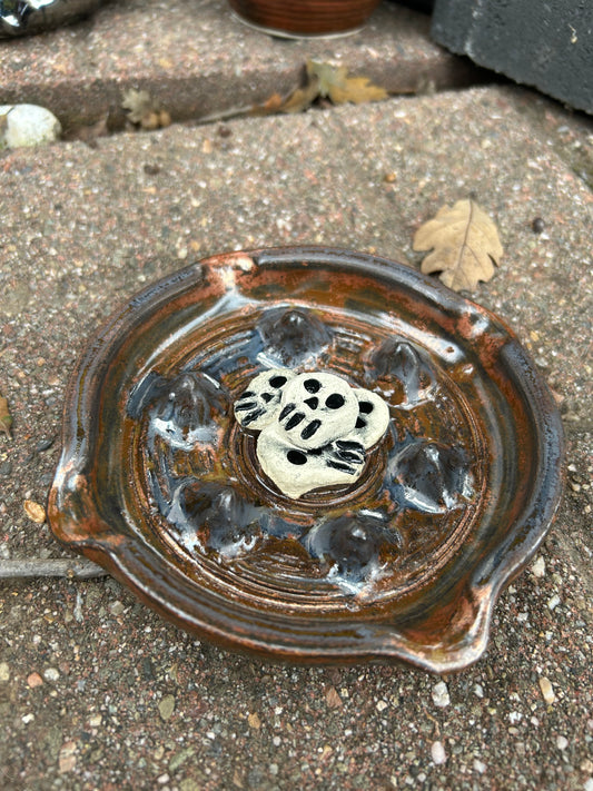 Spiky Skullstack Ashtray