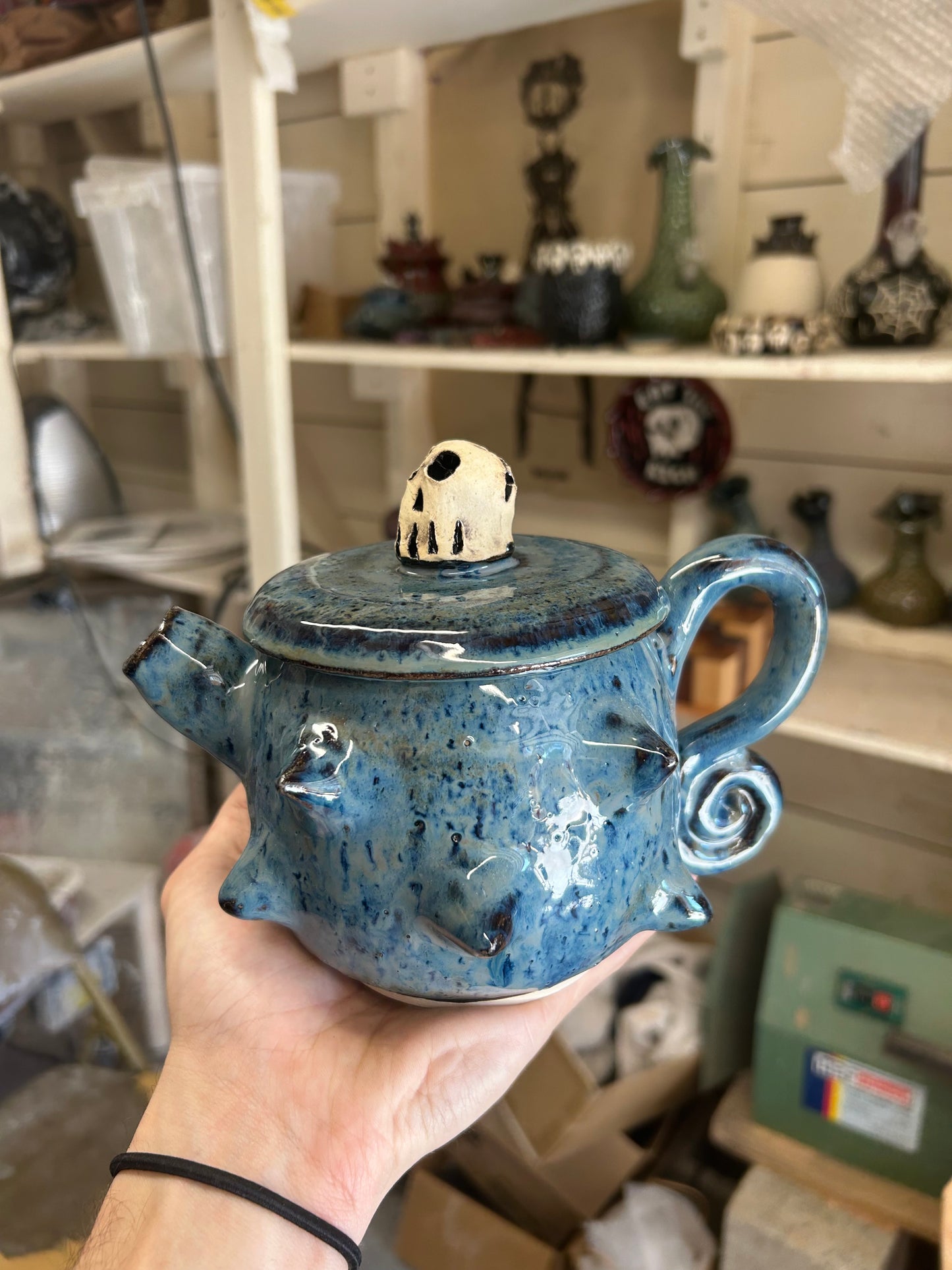 Skull Teapot