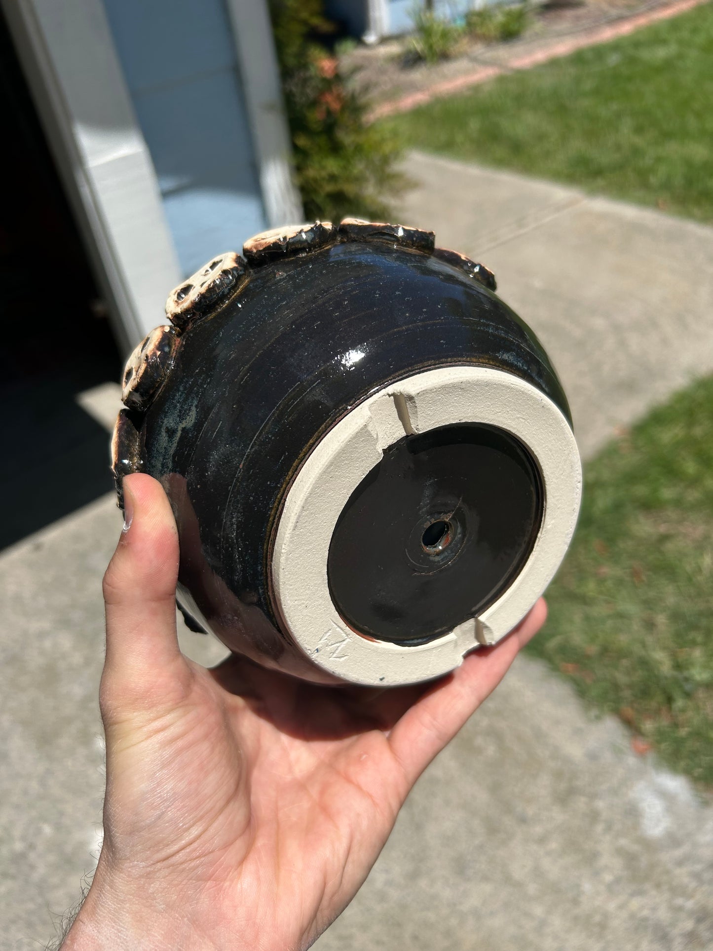 Skull Rim Planter