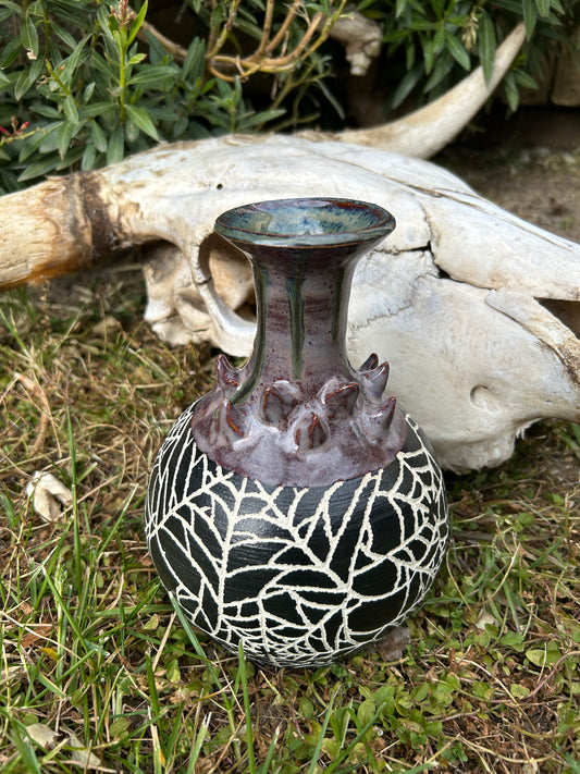 Spiderweb Vase