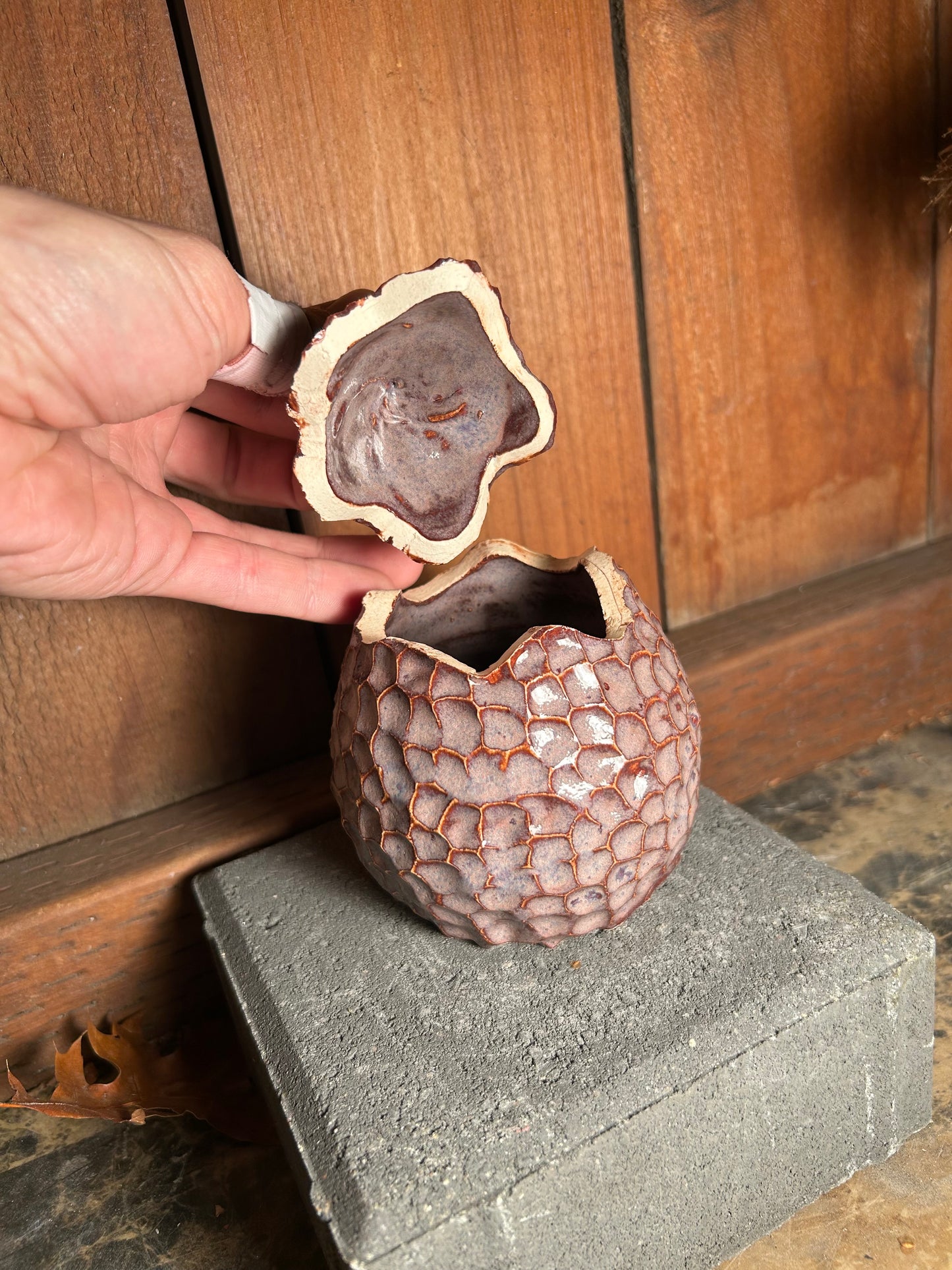 Purple Dragon Egg Jar