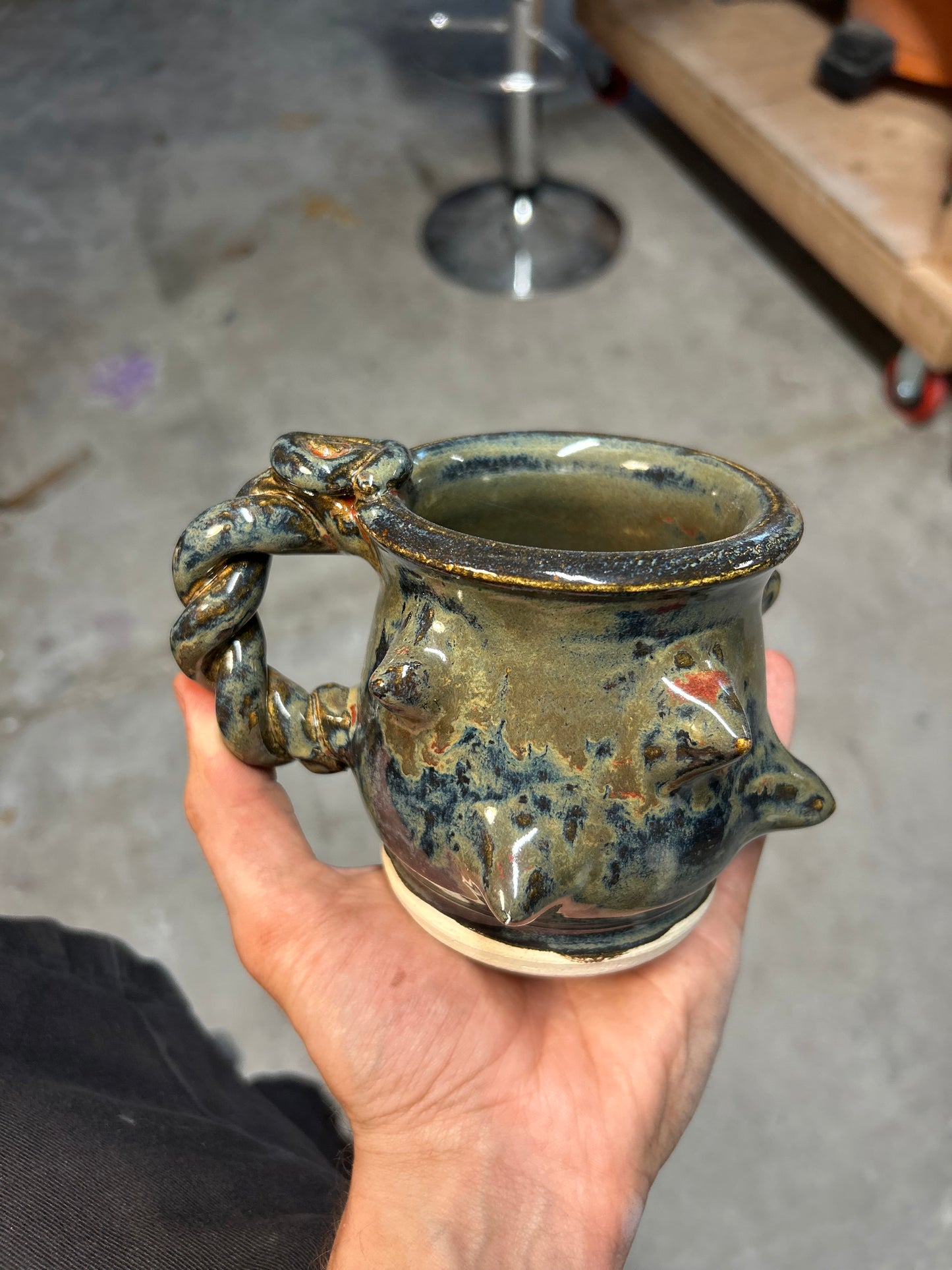 Spiky Jasper Mug
