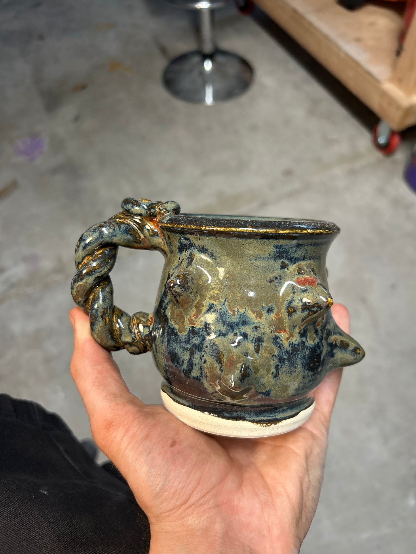 Spiky Jasper Mug