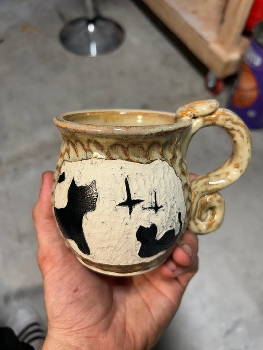 Double Cat Mug