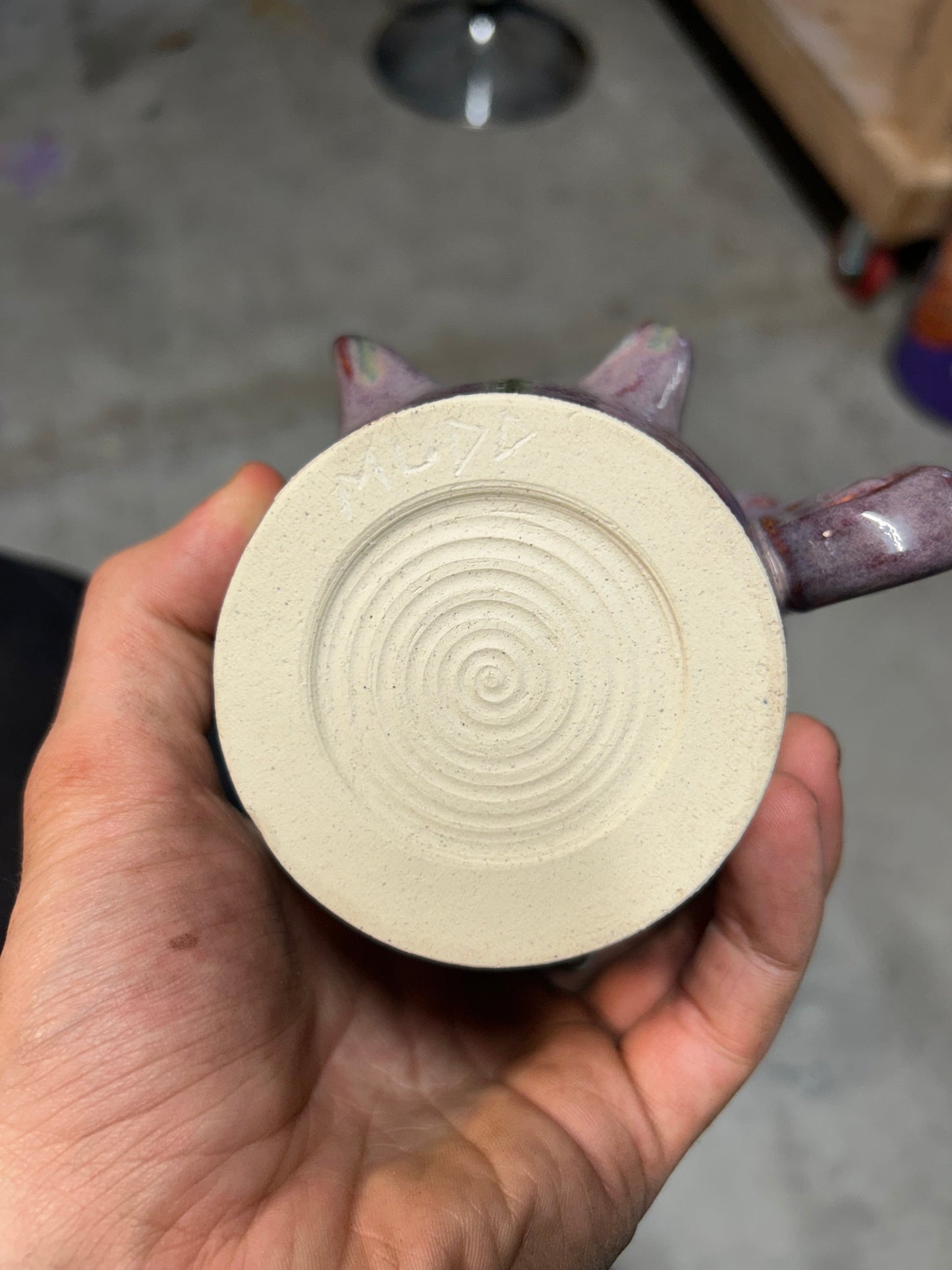 Spiky Purple Mug