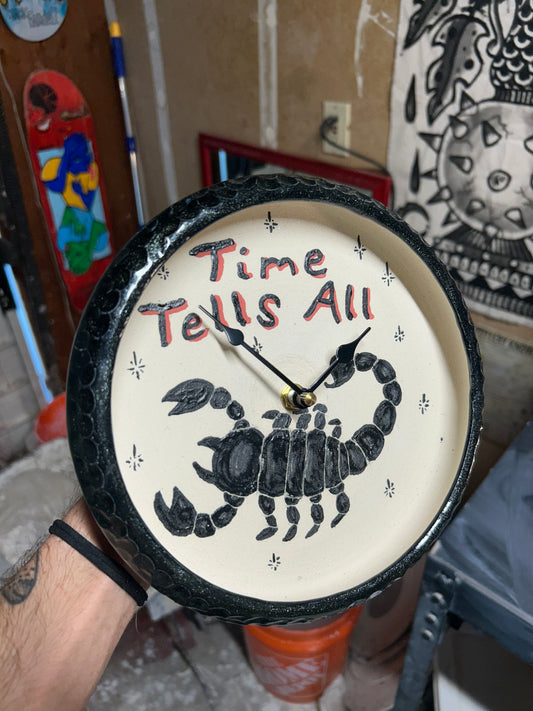 Time Tells All Clock