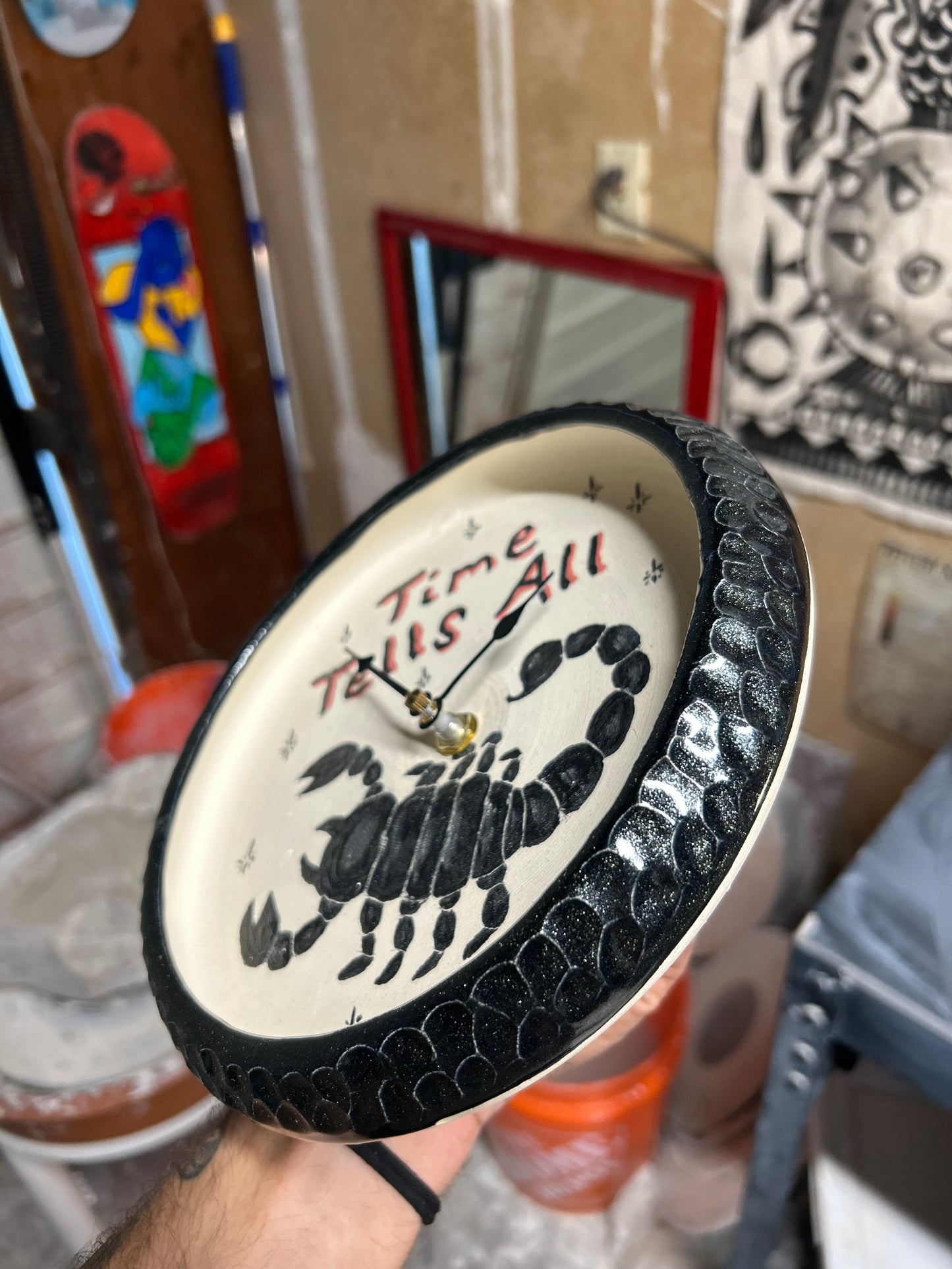 Time Tells All Clock